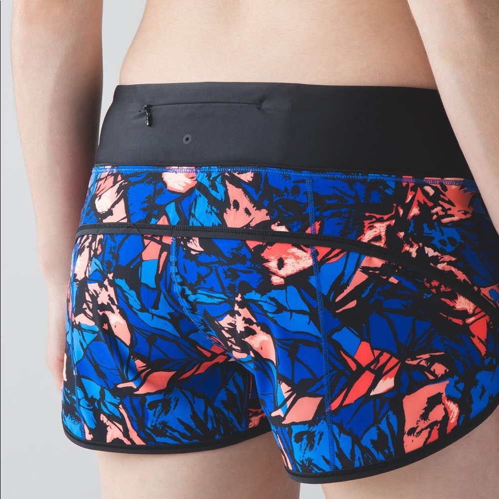 Lululemon Printed Athletic Shorts